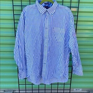 Tommy Hilfiger Blue Striped Men's Shirt
